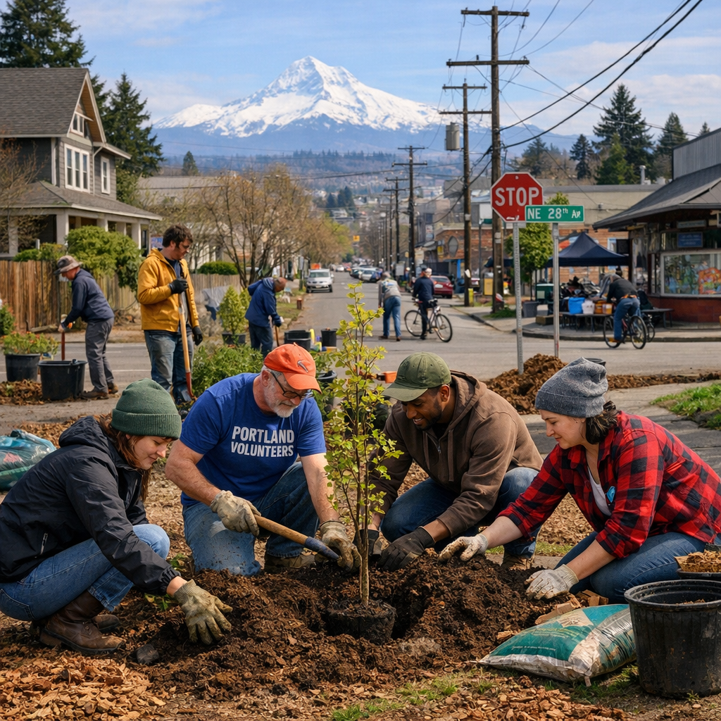 Portland’s Climate Resilience: Community Initiatives and Environmental Challenges