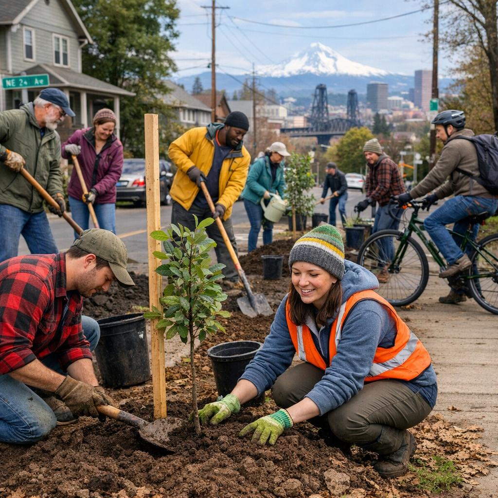 Portland’s Climate Resilience: Community Initiatives and Environmental Challenges