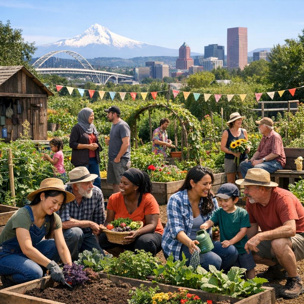 Cultivating Community: The Role of Portland’s Community Gardens