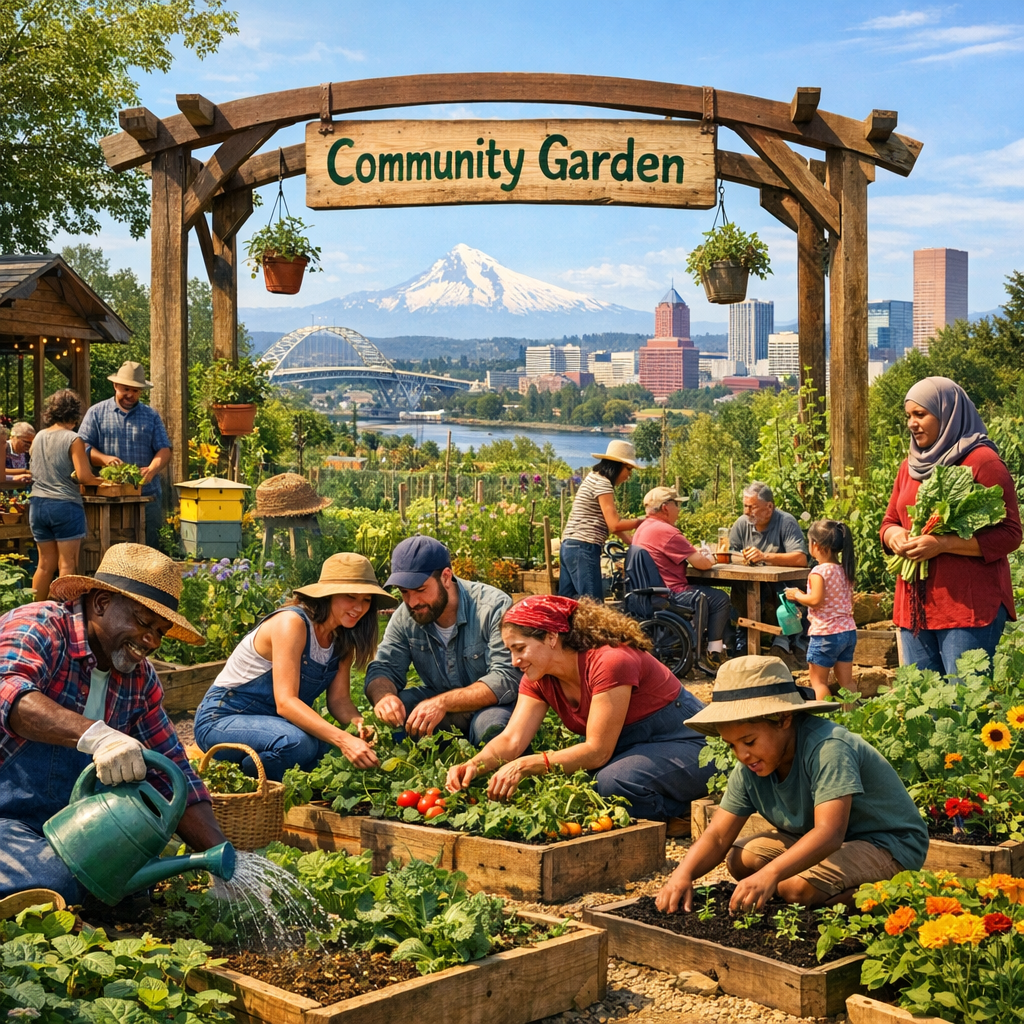 Cultivating Community: The Role of Portland’s Community Gardens