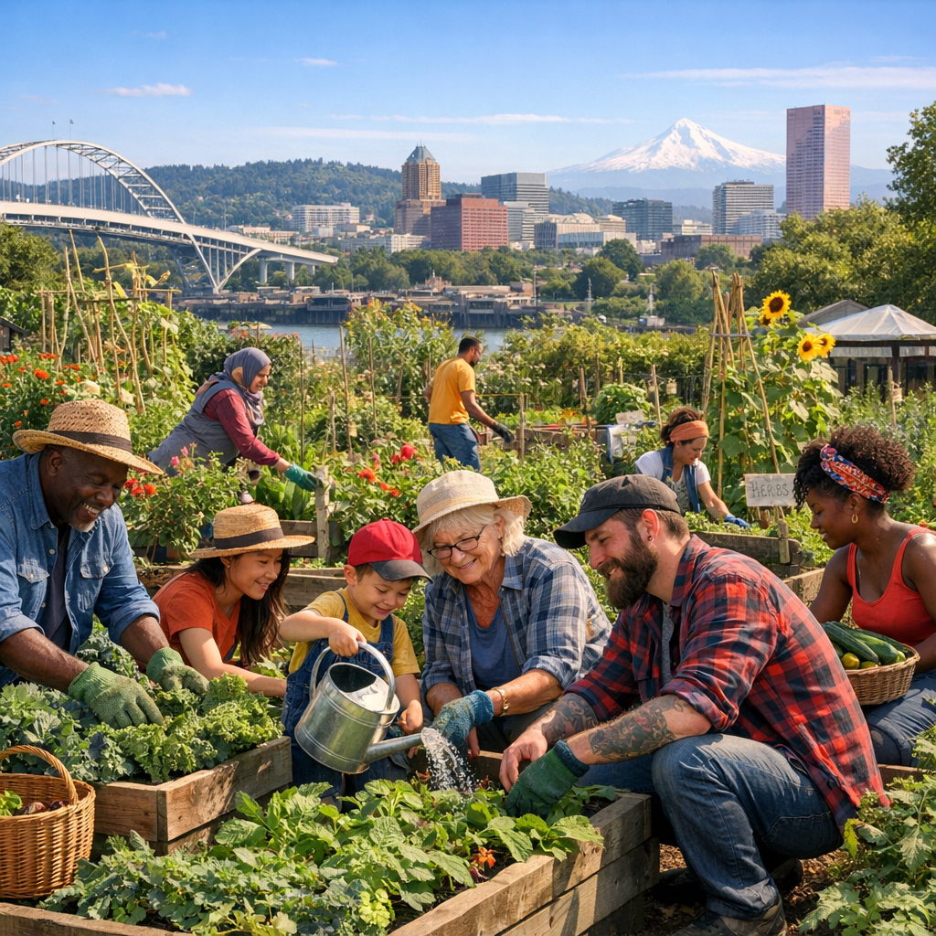 Cultivating Community: The Role of Portland’s Community Gardens