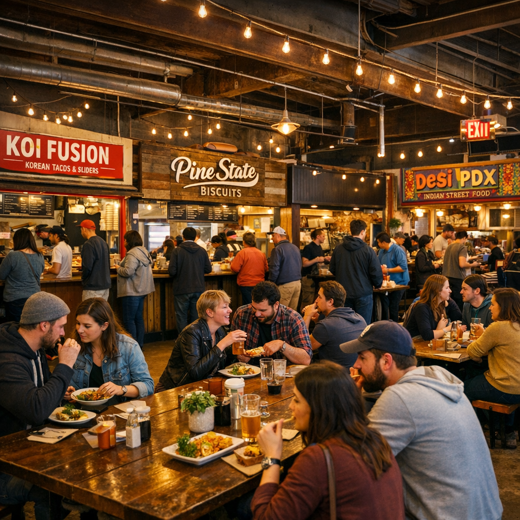 Exploring Portland’s Dynamic Food Scene: New Openings and Food Truck Favorites