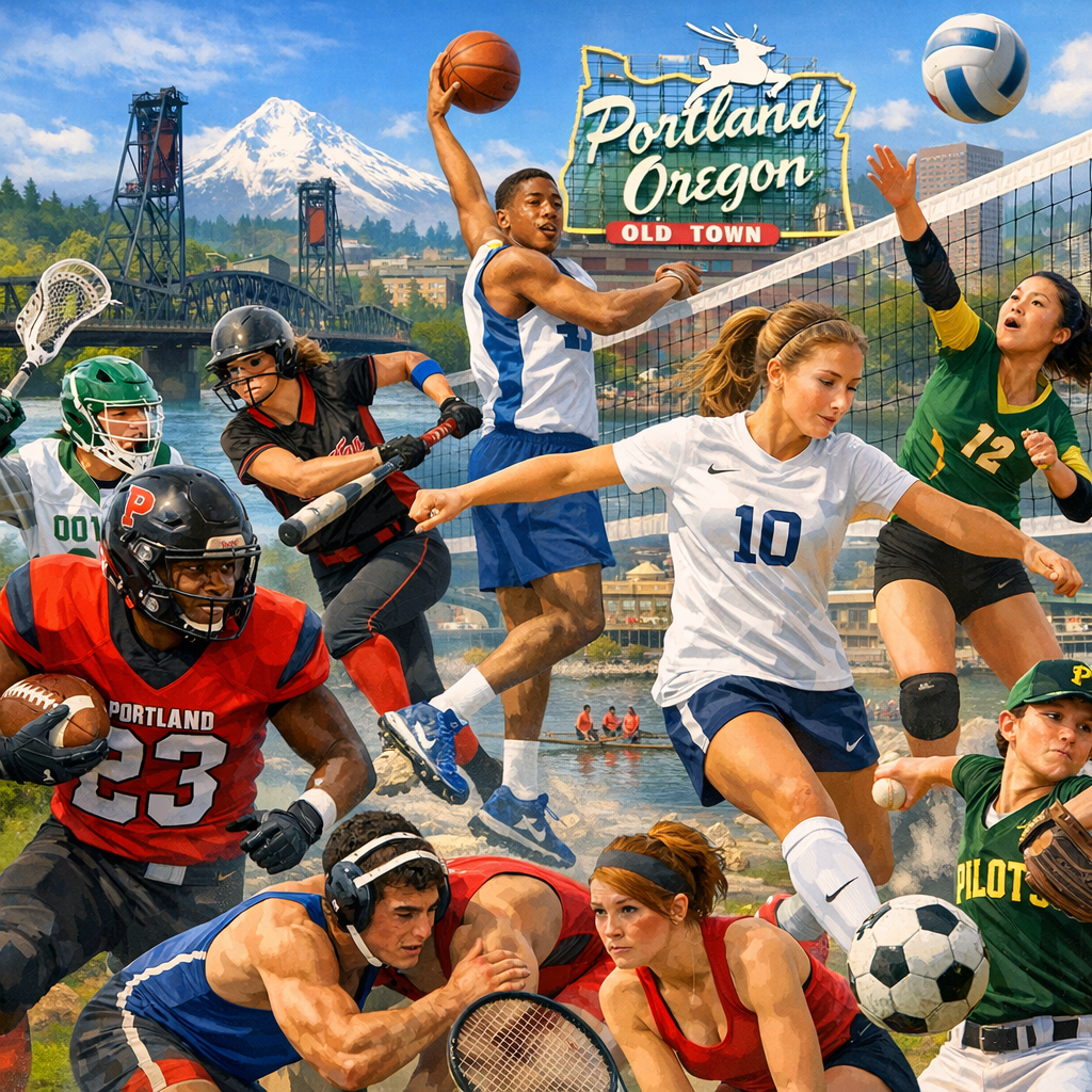 Celebrating Portland’s Vibrant Sports Scene: From Local Fields to National Arenas