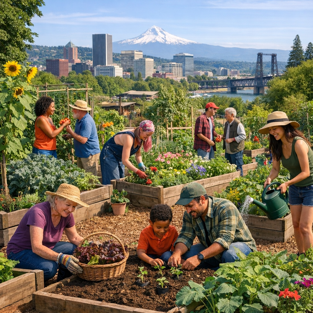 Cultivating Community: The Role of Community Gardens in Portland