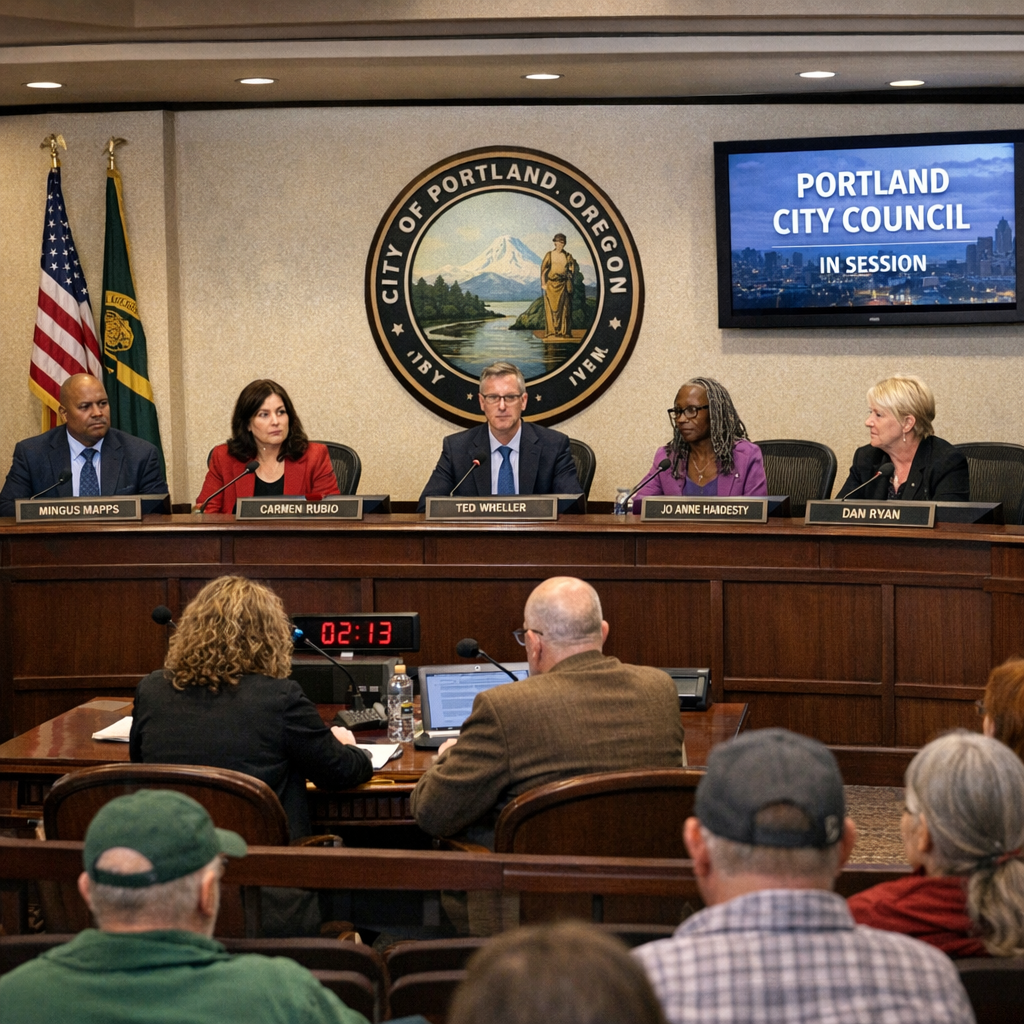 Portland City Council Finalizes Budget Amidst Community Concerns