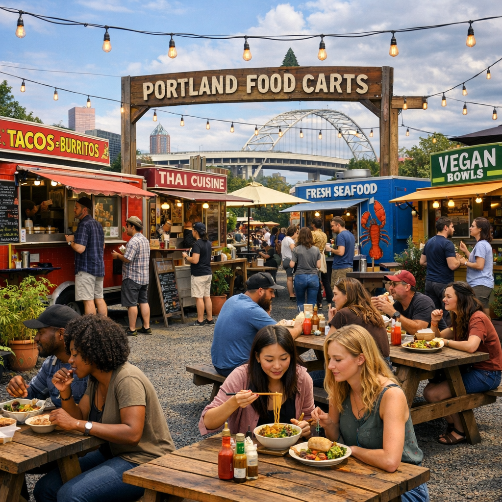 Exploring Portland’s Dynamic Food Scene: New Restaurants and Food Truck Favorites